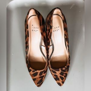 Leopard Heels